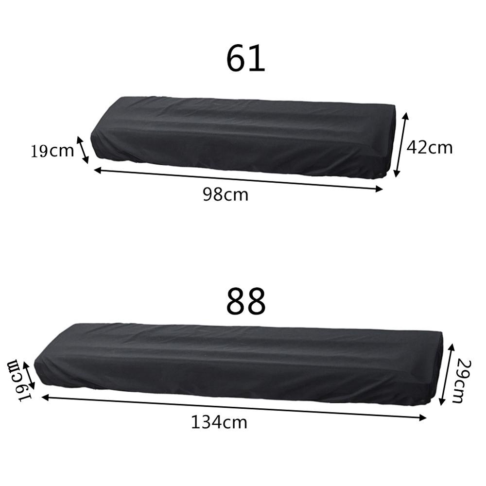 ELLSWORTH Vỏ Bọc Bàn Phím Đàn Piano Chống Bụi 61 / 88 Phím Tùy Chỉnh Tiện Dụng
