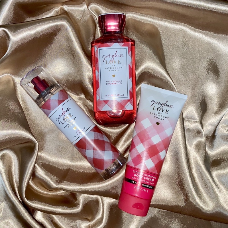 Gingham Love Xịt Thơm/ Dưỡng Ẩm/ Gel Tắm