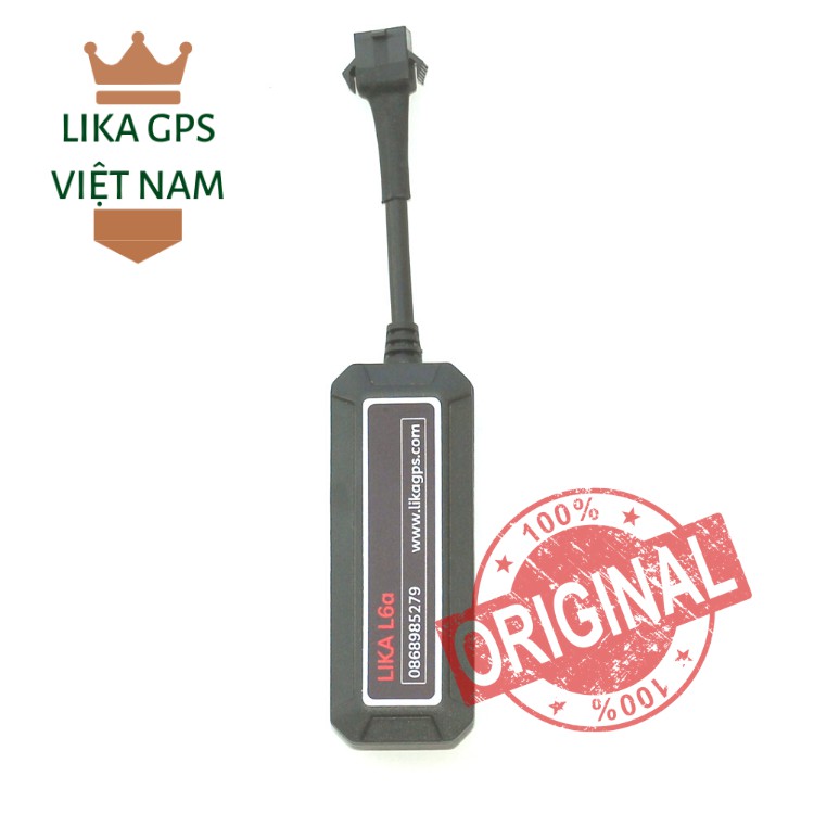 Định vị xe máy,oto LIKA L6, L6a - Độ chính xác cao - Miễn phí phần mềm Tiếng Việt trọn đời - Bảo hành 1 năm