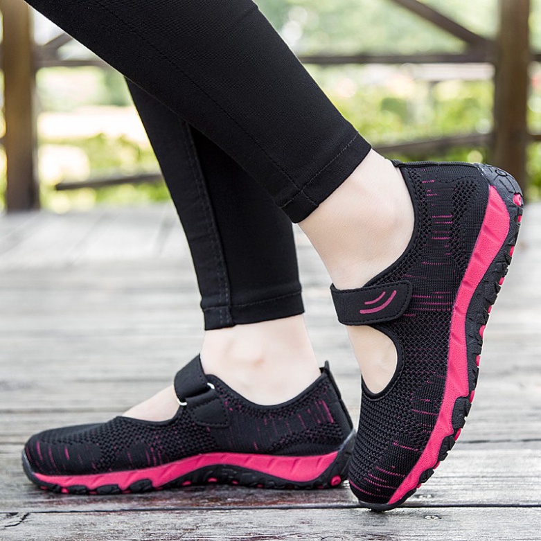 Giày đi bộ chống trượt siêu nhẹ Size lớn cho nữ - HÀNG NHẬP KHẨU