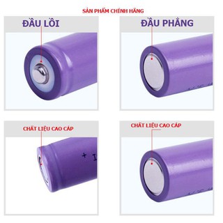 Pin sạc dung lượng cao Doublepow 18650 3.7V 1200mAh