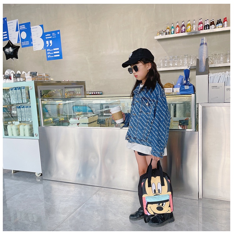 DISNEY Ba Lô Hình Chuột Mickey / Vịt Donald Dễ Thương Cho Bé