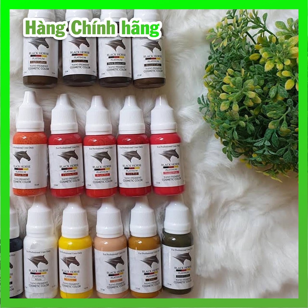 Mực Xăm Môi Mày Black Horse 12 ml Đức [Xả Kho]