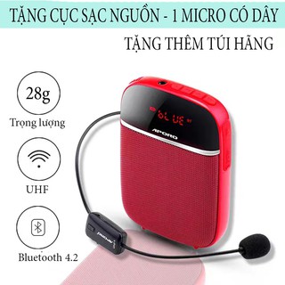 Máy trợ giảng T2 FM không dây bluetooth 4.0 ( tặng rất nhiều thứ )