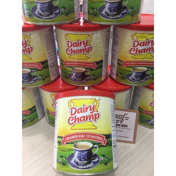 HOT DEAL- Sữa đặc DAIRY CHAMP 1kg- Date 06/2022