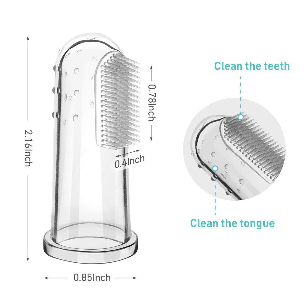 Rơ Lưỡi , Vệ Sinh Lưỡi Bằng Silicon Cao Cấp An Toàn Cho Bé Từ 0 - 24 Tháng Tuổi