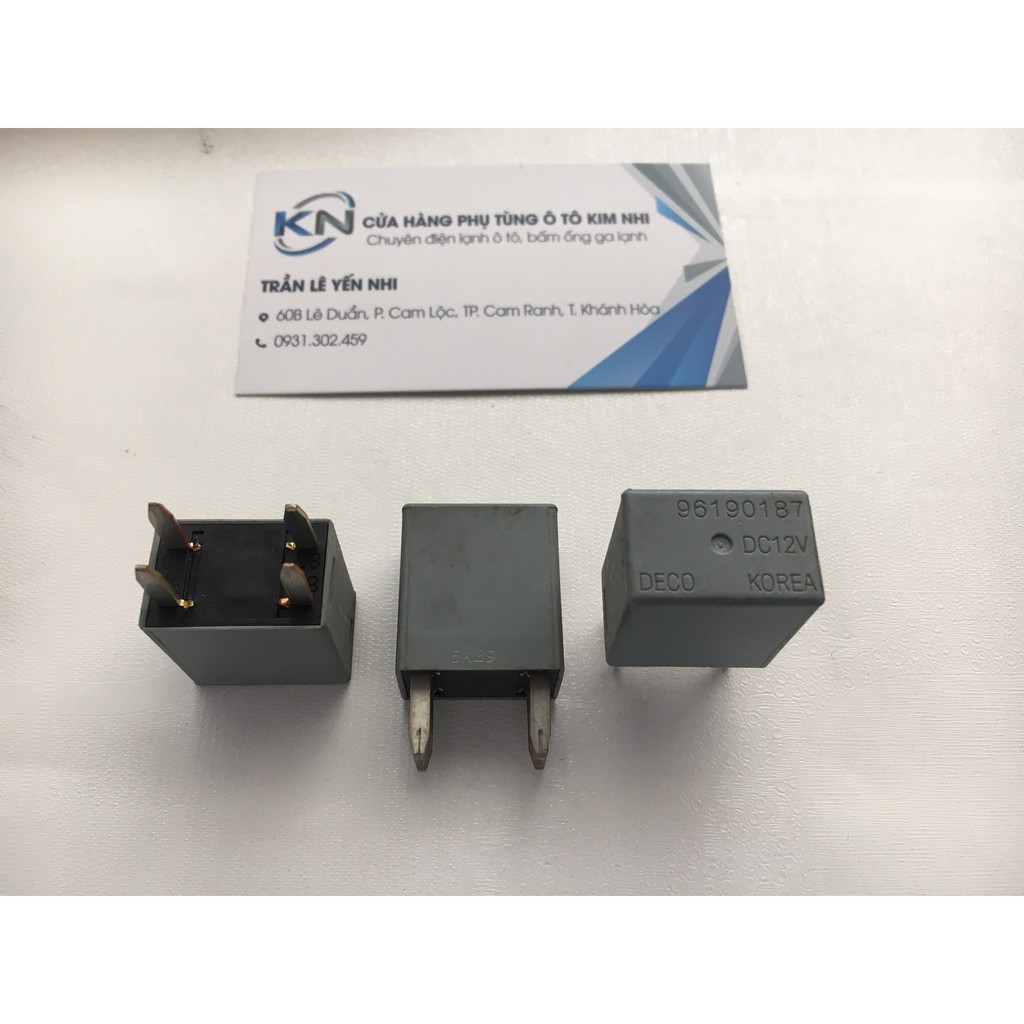 Role (Relay) Buick châm kim nhỏ 4 chân 12V (Hàng Bãi) Deco Korea