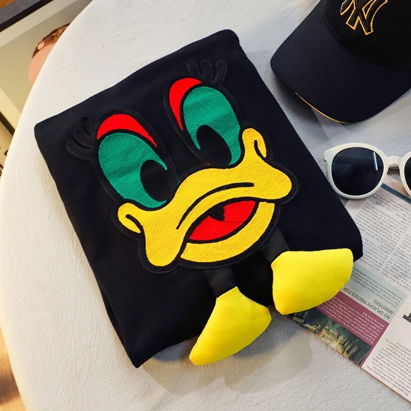 Áo Thun Dáng Rộng Tay Ngắn In Họa Tiết Gấu Hoạt Hình Phong Cách Hàn Quốc Thời Trang Xuân Hè Hàng Mới Dành Cho Trẻ Em 2022