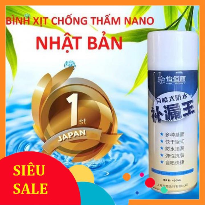 [FREESHIP ĐƠN 50K] Bình Xịt Chống Thấm Đa Năng. Hàn Mọi Vết Nứt, Hết Ẩm Mốc