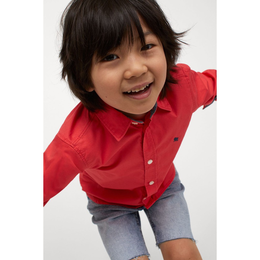 Áo sơ mi HM auth 100% bé trai rẻ nhất thị trường