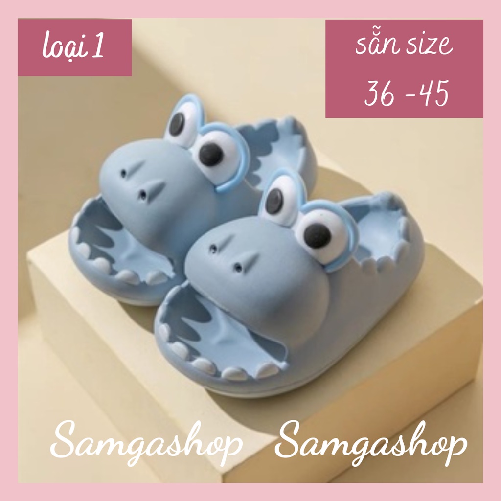 Dép quai ngang,dép cá xấu mắt to siêu cute phong cách Ulzzang {Loại 1} Mã 01
