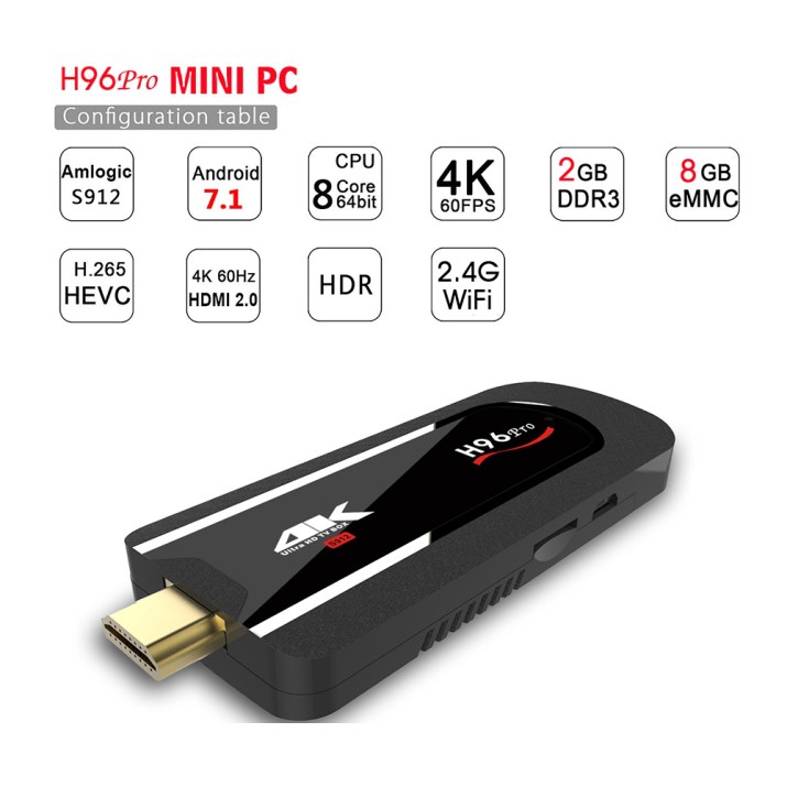 H96 MINI PC CHIP S912 TÁM NHÂN | BigBuy360 - bigbuy360.vn