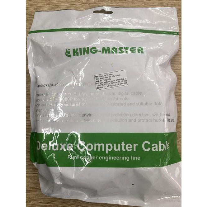 CÁP HDMI 1.4 - 5M KINGMASTER BẢO HÀNH 3 THÁNG 1 ĐỔI 1