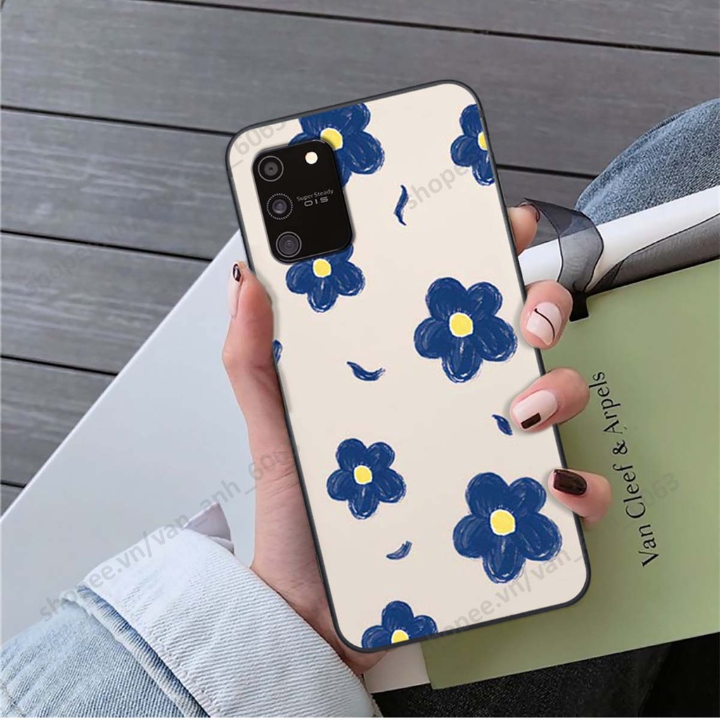 Ốp lưng Samsung S10 Lite in hình hoa, gấu rich bear nghệ thuật, thời trang