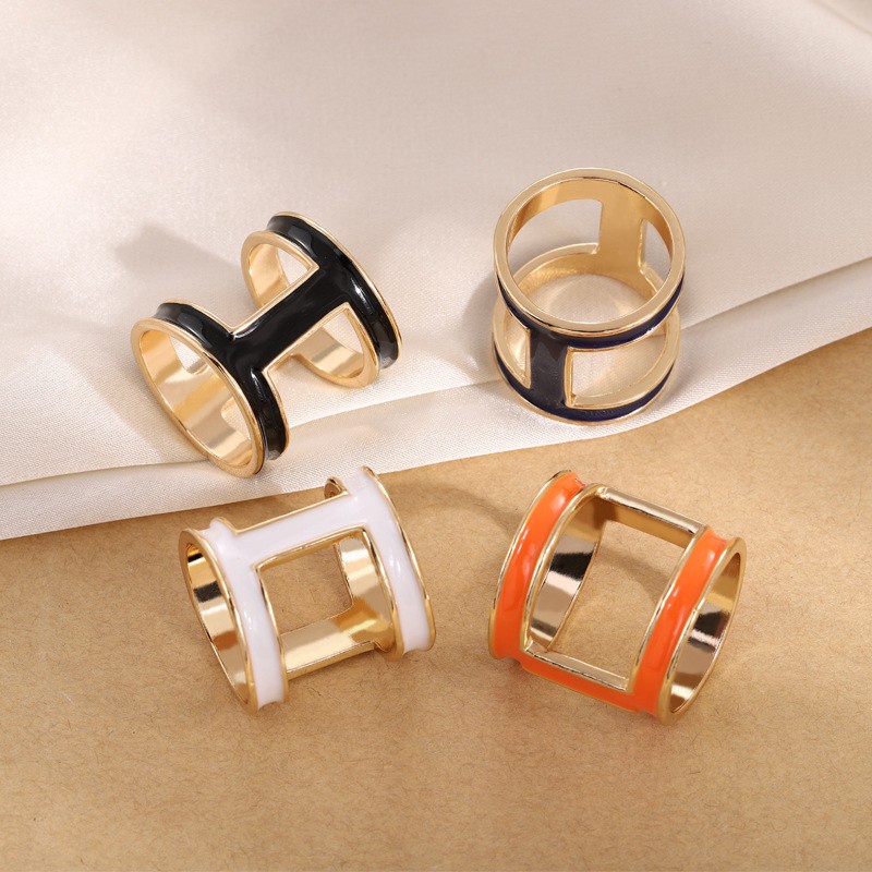 Khóa Cài Khăn Quàng Cổ Hình Chữ H Thời Trang PJK1001