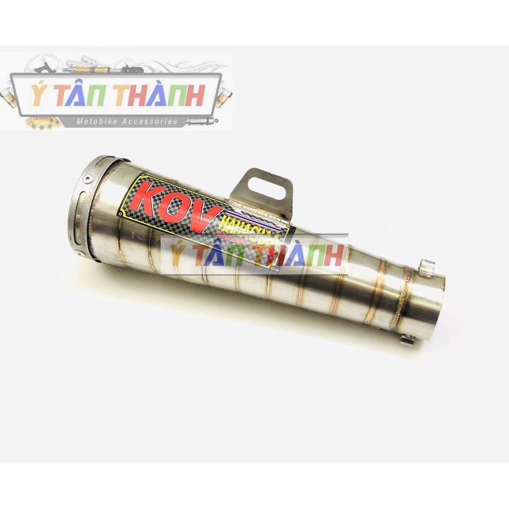 lon pô KOV 7 khúc gắn các loại xe