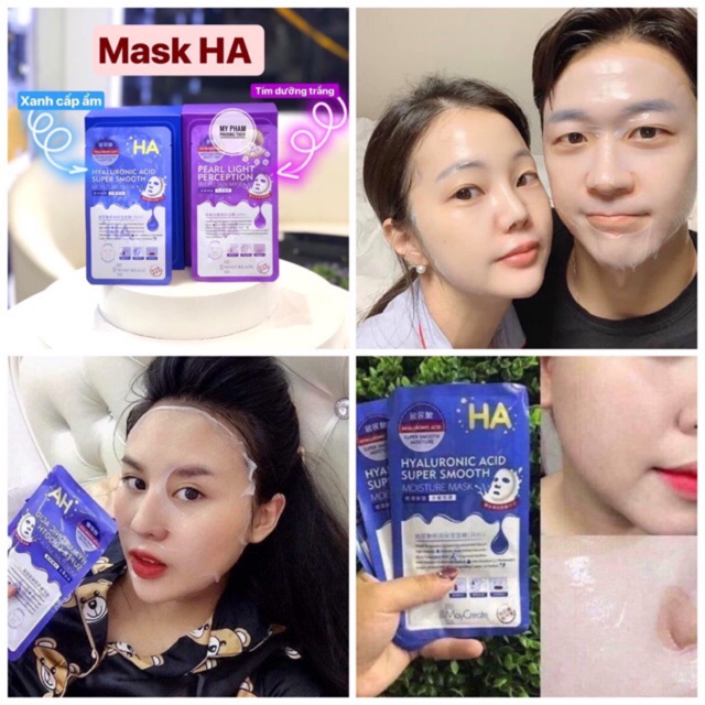(HÀNG AUTH) Mặt nạ HA giá tôt (1 hộp 20mieng) | Thế Giới Skin Care