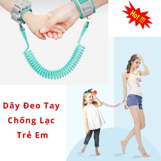 [SIÊU RẺ] Dây Đeo Tay Dắt Trẻ Chống Lạc An Toàn Hơn Cho Trẻ Em Có Hộp - Kèm Ảnh Thật