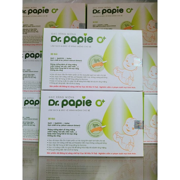 Dr Papie gạc rơ lưỡi