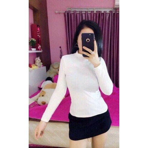 Áo giữ nhiệt BIGSIZE ấm áp 50-80kg (Đen)
