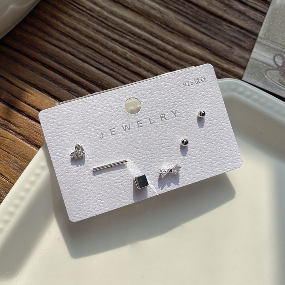 Set 6 Khuyên Tai Nữ Trang Tạo Hình Sành Điệu Độc Đáo