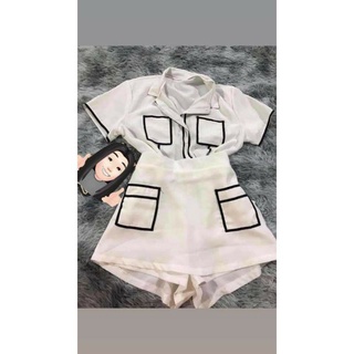 Set áo quần giả váy