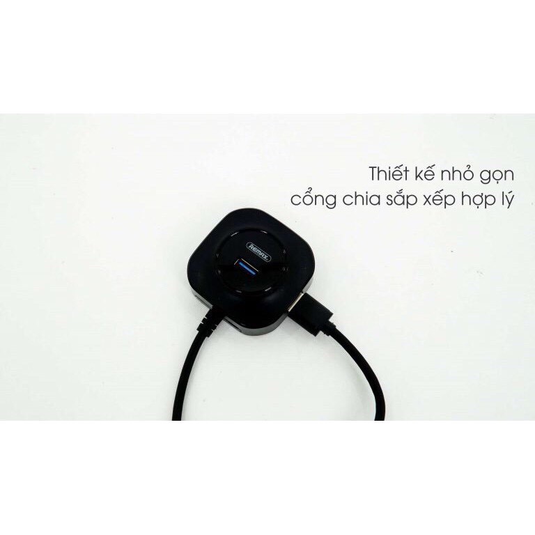 BỘ CHIA CỔNG USB 3.0 -Remax RU-U8 -Hàng phân phối chính hãng -BH12 Tháng