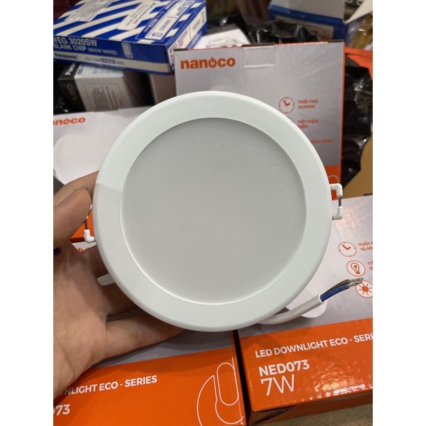 Đèn LED âm trần 7W, 9W, 12W NED Nanoco