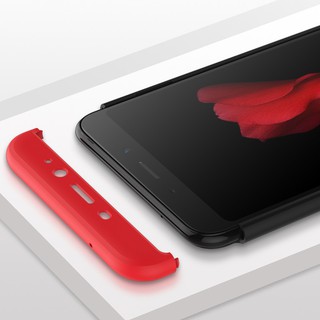 Ốp điện thoại nhựa PC cứng 3 mảnh bảo vệ toàn diện cho Meizu Meilan S6 / m6s