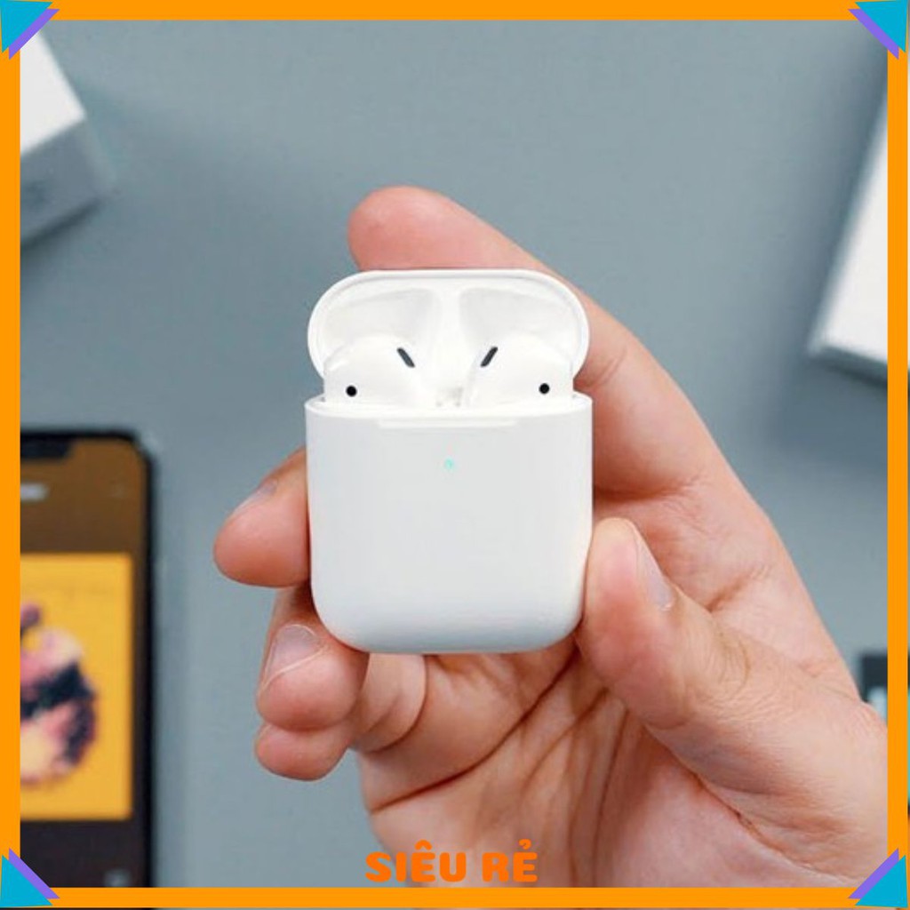 [AIRPODS 2] tai nghe bluetooth không dây nhét tai đổi tên định vị Phiên Bản Airpod 2 cao cấp Bakashop04