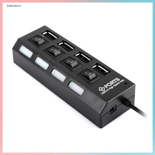 Hub chia 4 cổng usb tốc độ cao tiện dụng