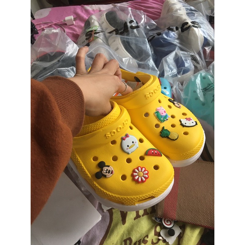 [Freeship] Dép CROSS Cá - Duet - Dép Sục  -  Nam Nữ Full Tag [ Hàng Sẵn +6 jitbitz] | BigBuy360 - bigbuy360.vn