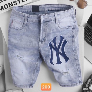 Quần short jean nam cao cấp chất bò , mã 209 , chất jean co dãn, tôn form , dáng