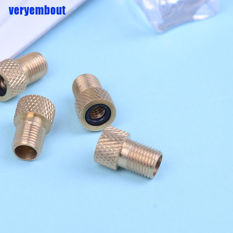 Set 4 Đầu Chuyển Đổi Van Bơm Hơi Xe Đạp