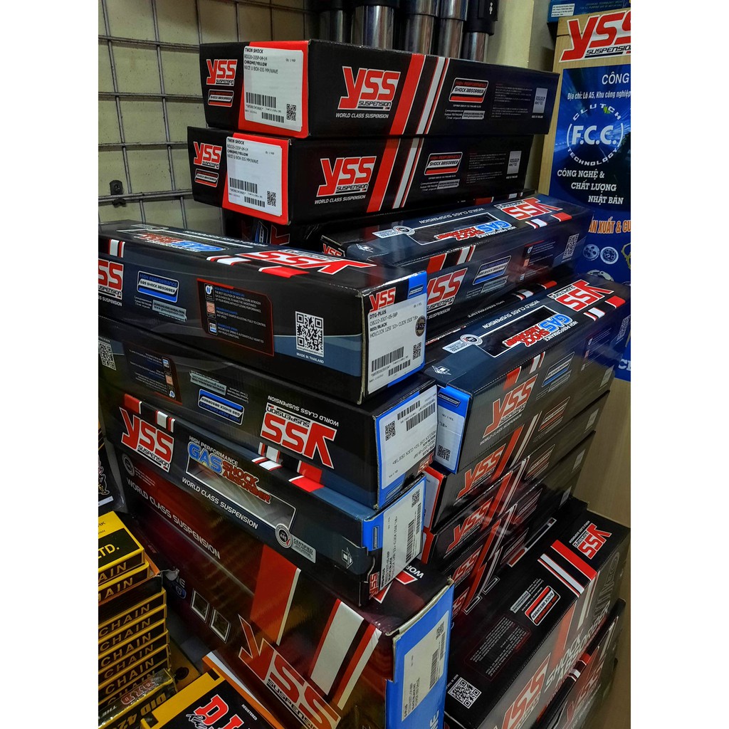 Phuộc sau chính hãng YSS dành cho Vario, Click, Vision