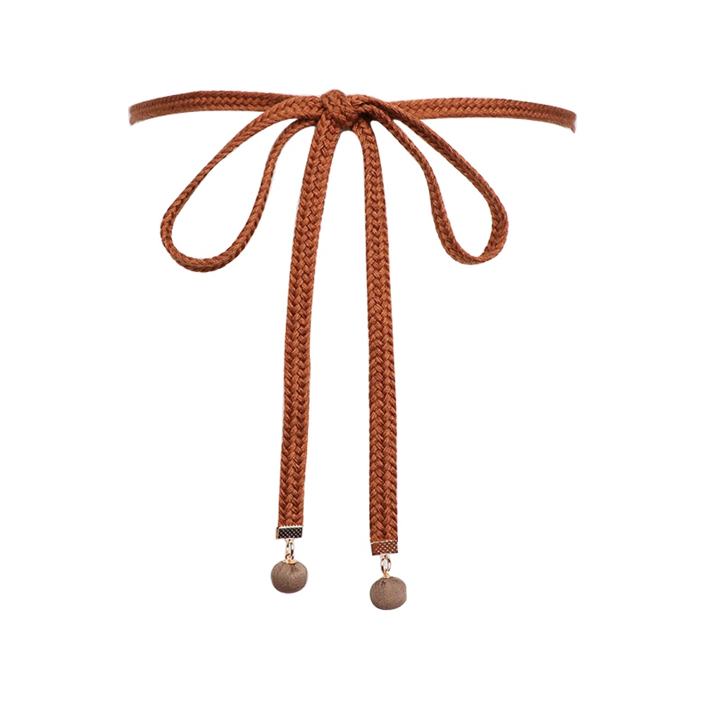 Thắt lưng dây bện bằng cotton cho nữ