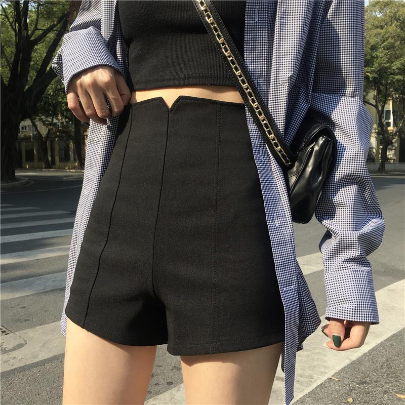Quần short lưng thun dáng chữ A ống rộng thời trang cho nữ K002