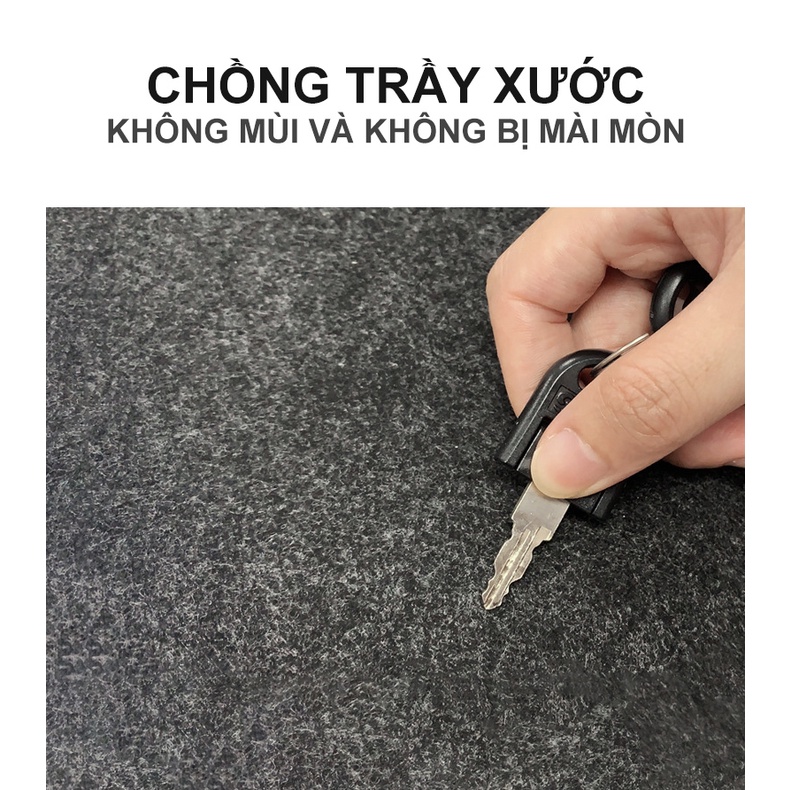 Lót Chuột nỉ - Pad Chuột nỉ -  Cao cấp tinh tế - Có lớp chống trượt - Size lớn 120x60cm 80x40cm. Dày 3mm