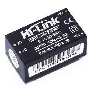 Module nguồn AC 220V sang DC 5V, 3.3V, 12V 3W Hi-link HLK-PM01, HLK-PM03, HLK-PM12