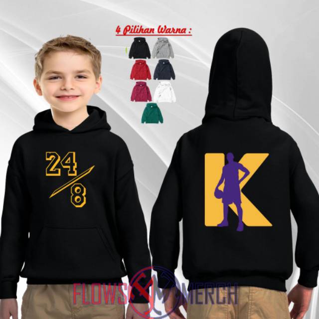 Áo Hoodie In Hình Kobe Bryant Thời Trang Cho Bé