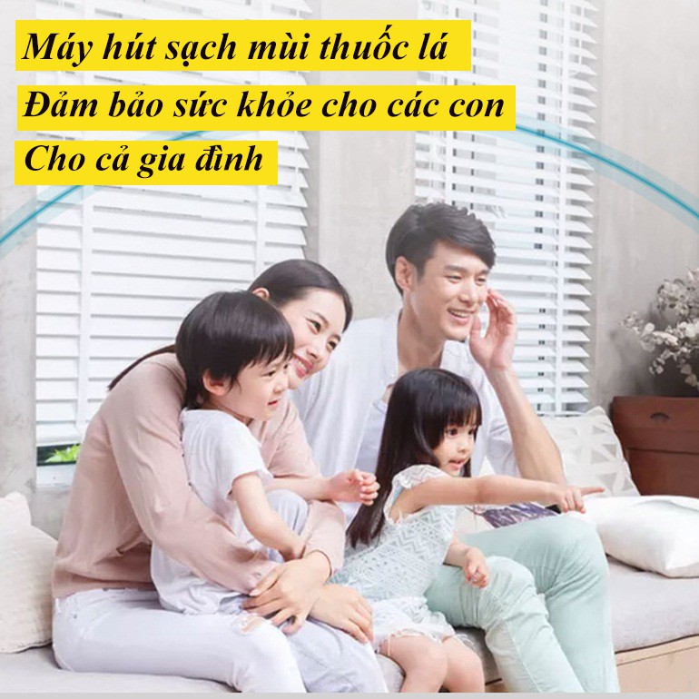 Máy gạt tàn thuốc, máy lọc khói thuốc giúp cải thiện và bảo vệ sức khỏe những người thân trong gia đình