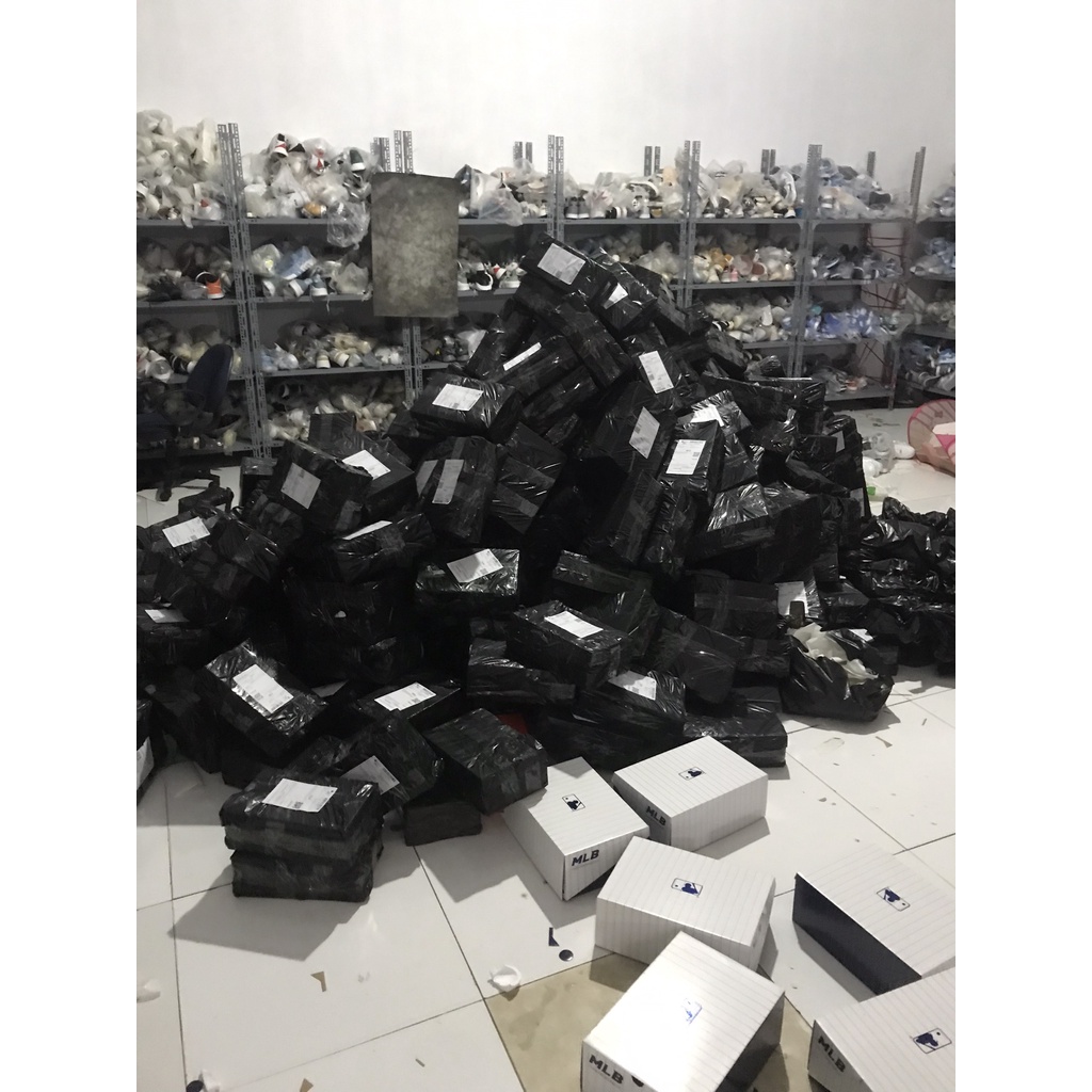 Giày Độn Đế MLB ny chữ đen Hot trend nam nữ thể thao sneaker tăng chiều cao đế cao 5 phân