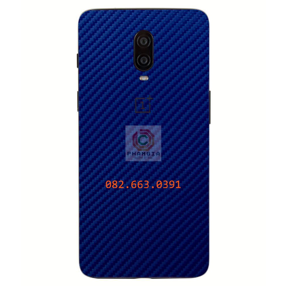 Miếng dán mặt lưng skin carbon Oneplus 7