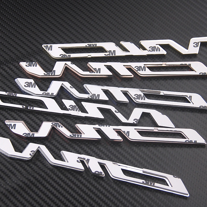 tem chữ mio logo nổi yamaha xe máy huy hiệu ABS With 3M Sticker