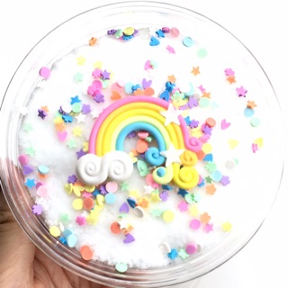 SLIME Cầu vồng sắc màu ( cloud slime 8oz ) | ROSE TOY