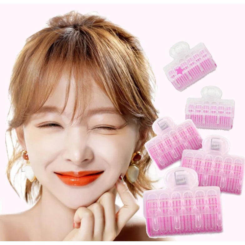 Set 3 Lô Uốn Tóc Mái Tự Dính Phong Cách Hàn Quốc Tiện Dụng Cho Nữ
