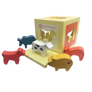 Đồ chơi giáo dục Việt For Kids - Hộp thả hình vật nuôi - FKS-123