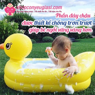 Chậu tắm phao vịt vàng munchkin mk32201