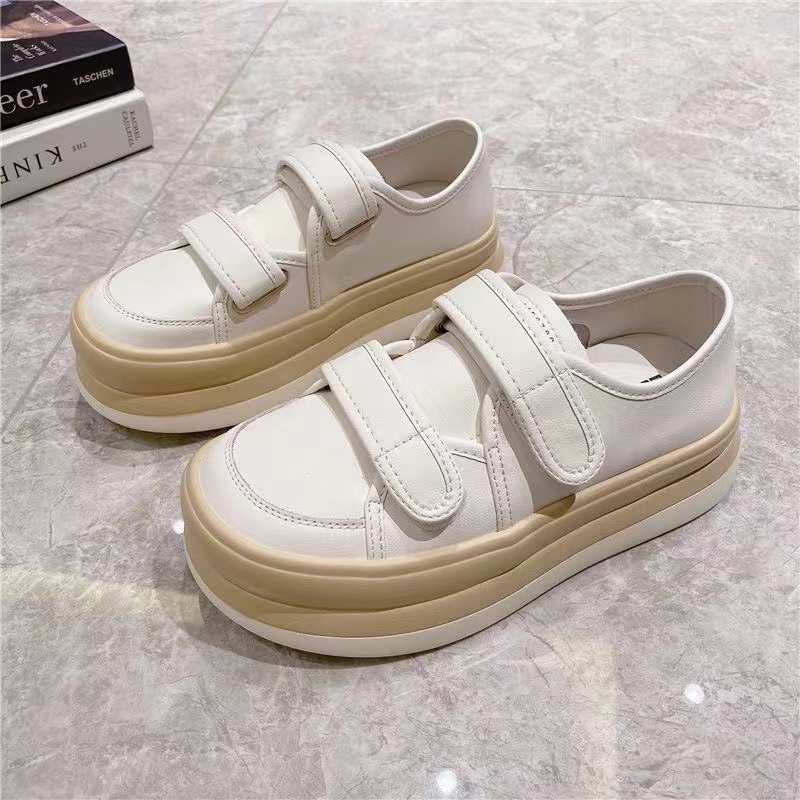Giày Thể Thao Đế Dày Tăng Chiều Cao Thời Trang Xuân Thu 2022 Dễ Thương Cho Nữ