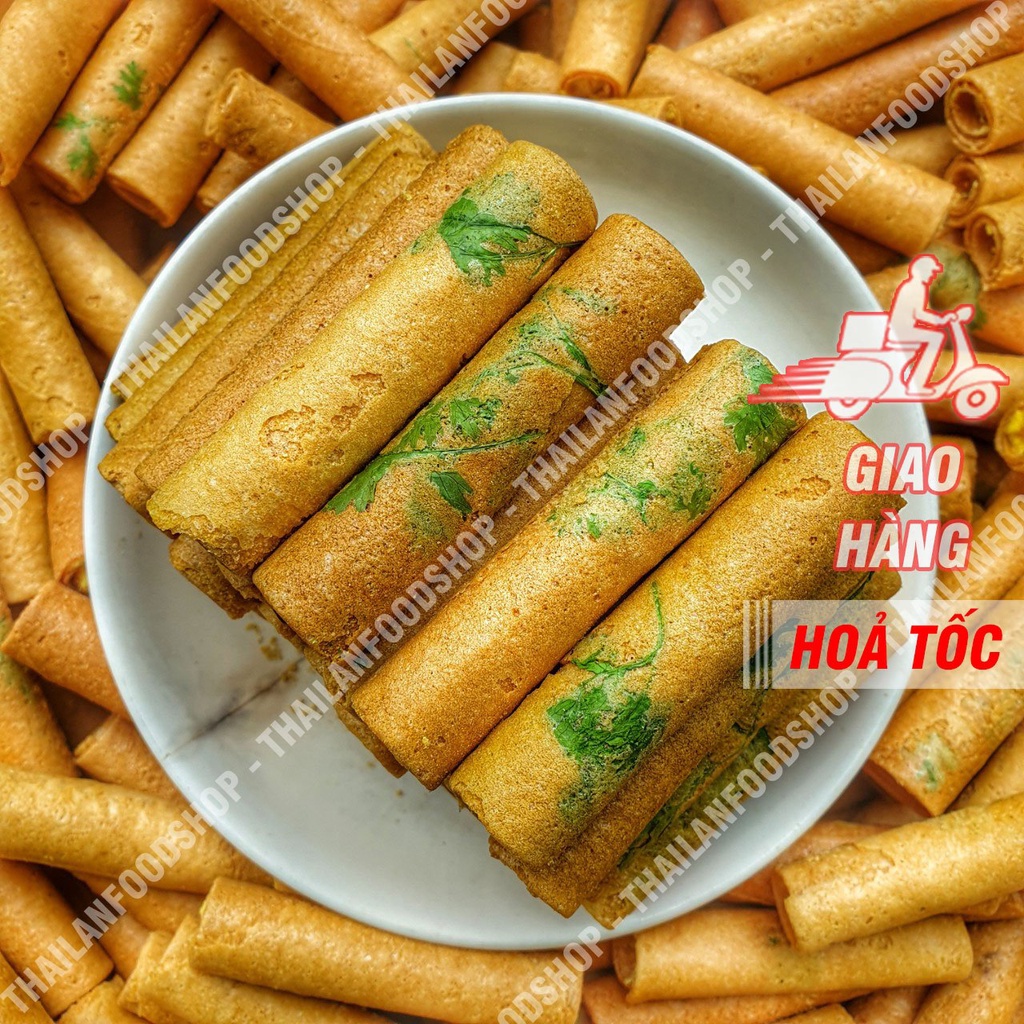 Bánh Ống Ngò Sầu Riêng Lon 400Gram